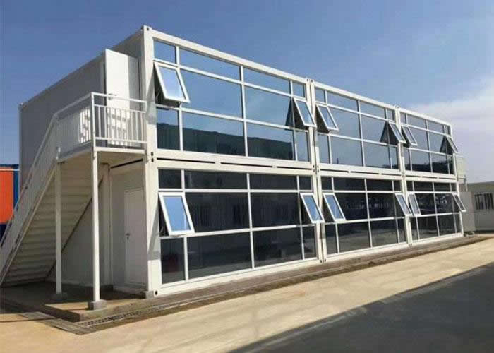 工地集裝箱活動(dòng)房圖片