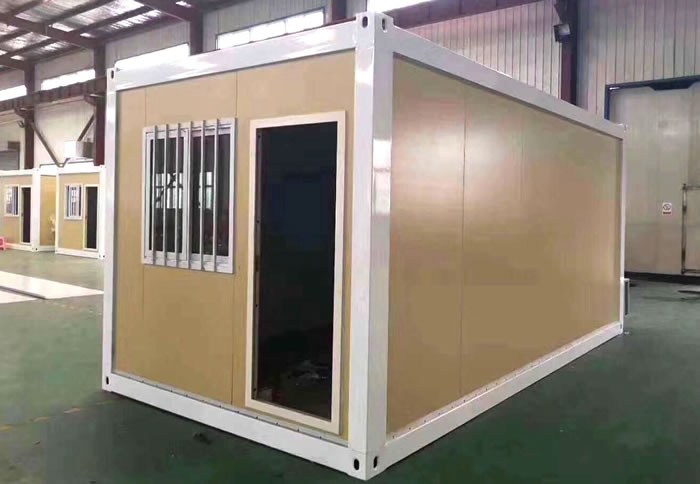工地集裝箱活動(dòng)房圖片