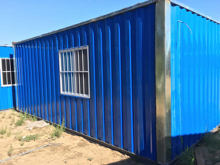 工地集裝箱活動(dòng)房圖片